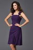 Spaghetti Träger Reißverschluss Chiffon Normale Taille Enges Cocktailkleid - 5