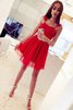 Ärmelloses Junoesque Natürliche Taile Prinzessin Mini Cocktailkleid - 2