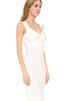 Abito da Sposa Formale E Informale Queen Anne Tubino Naturale con Increspato lusso - 3