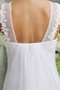 Robe de mariée parfait branle au bord de la mer avec zip attirent - 5