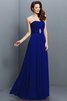 Chiffon Prinzessin Empire Taille A Linie Reißverschluss Brautjungfernkleid - 25