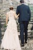 Robe de mariée vintage plissé elégant exceptionnel bucolique - 2