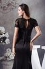 Meerjungfrau Stil Abendkleid mit V-Ausschnitt mit Applikation - 6