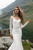 Robe de mariée sexy romantique intemporel col en forme de cœur ceinture en étoffe - 3