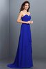 Vestido de Dama de Honor de Corte princesa de Corte-A de Cola Barriba de Cremallera - 25
