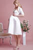 Charmant A-Line Beach Stil Schwingendes Formelles Brautkleid - 2