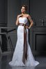 Clasico Vestido de Novia de Corte Recto de Natural de Largo - 1