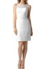 Robe de graduation courte manche nulle de fourreau - 1
