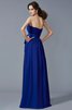 Robe de bal longue avec fronce avec sans manches a-ligne de col en cœur - 2