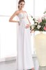 Robe de mariée fascinant en satin extensible romantique officiel simple - 1