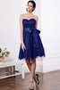 Vestido de Dama de Honor de Corte princesa de Corte-A de Escote Corazón con Cintas - 27