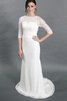 Abito da Sposa Tubino stravagante Vintage a riva Semplice seducente - 1