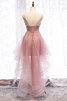 Vestido de Cóctel de Corte-A de Espalda Descubierta de De moda de Asimétrico Dobladillo - 3