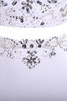 Robe de bal chic avec chiffon en chute avec cristal broderie - 2