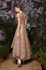 Vestido de Cóctel de Brillante de Natural de con Lentejuelas de Largo - 4