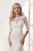 Elegantes romantisches Brautkleid mit Rücken Schnürung mit Knöpfen - 3