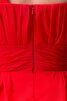 Chiffon Ein Schulter schlichtes bodenlanges luxus Brautjungfernkleid mit Blume - 8