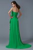 Reißverschluss Prinzessin Empire Taille Chiffon Anständiges Abendkleid - 2