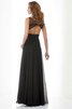 Vestido de Noche de Corte-A de Imperio Cintura de Escote en V de Tiras anchas - 2