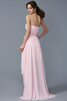 Vestido de Homecoming de Corte-A de Abalorio de Alto Bajo de Escote Corazón - 2