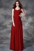 Robe demoiselle d'honneur longue de princesse de lotus en chiffon a-ligne - 22