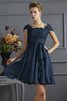 A-Linie Normale Taille Prinzessin Chiffon Brautjungfernkleid mit Bordüre - 10
