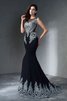 Glamouroso&Dramatico Vestido de Noche de Natural de Apliques de Escote redondo - 5