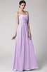 Robe demoiselle d'honneur plissage longue au drapée fermeutre eclair de fourreau - 22