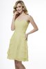 Reißverschluss Herz-Ausschnitt Normale Taille Chiffon Prinzessin Brautjungfernkleid - 7