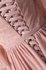 Wunderbar A-Line Sittsames Brautjungfernkleid aus Chiffon aus Spitze - 5