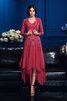 Robe mère de mariée naturel appliques avec jacket asymétrique avec sans manches - 1
