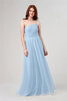 Robe demoiselle d'honneur onirique silhouette asymétrique solennel moderne naturel - 1