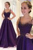 Vestido de Noche de Corte princesa de Abalorio de Atractivo de Sin mangas - 1