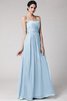 Robe demoiselle d'honneur plissage longue au drapée fermeutre eclair de fourreau - 17