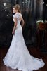 Robe de mariée vintage luxueux sexy cordon avec perle - 1