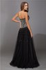 Satin Reißverschluss Normale Taille Bodenlanges Stilvolles Abendkleid - 2