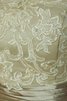 Tüll Seeküste stilvolles Brautkleid mit Gürtel mit Applike - 1