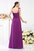 Ärmelloses Reißverschluss Chiffon Empire Taille Bodenlanges Brautjungfernkleid - 30