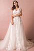 Robe de mariée à la mode en tulle de traîne longue exceptionnel luxueux - 4