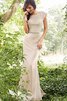 Robe demoiselle d'honneur sobre facile sexy avec manche épeules enveloppants de fourreau - 4
