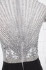 Zeitloses Exquisit Meerjungfrau Stil Sweep Zug Kurze Ärmeln Abendkleid - 10