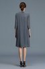 A-Line Prinzessin V-Ausschnitt Knielanges Brautmutterkleid mit Jacke - 2