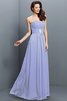 Chiffon Prinzessin Empire Taille A Linie Reißverschluss Brautjungfernkleid - 17