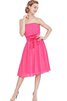 Robe douce seize avec ruban avec sans manches fermeutre eclair ruché avec chiffon - 1