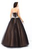 Abito Quinceanera Cuore con Perline Lungo Ball Gown A Terra - 2