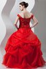 Robe de quinceanera de mode de bal brodé ornée avec perle d'epaule ecrite - 9