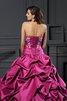 Abito Quinceanera Naturale Allacciato Ball Gown in Raso Cuore - 4