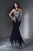 Glamouroso&Dramatico Vestido de Noche de Natural de Apliques de Escote redondo - 1