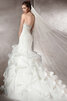 Abito da sposa con cristino moderno particolare pudica stravagante giunonico - 2