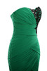 Keine Taille A-Line Chiffon Elegantes bodenlanges Abendkleid mit Reißverschluss - 5
